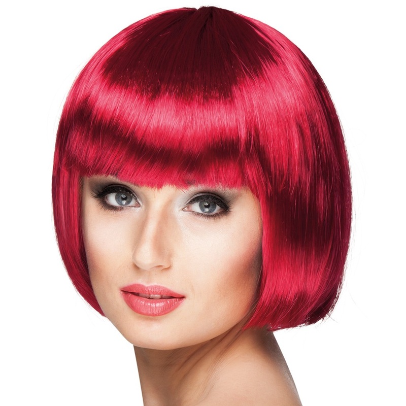 Chantal Bob wig in red