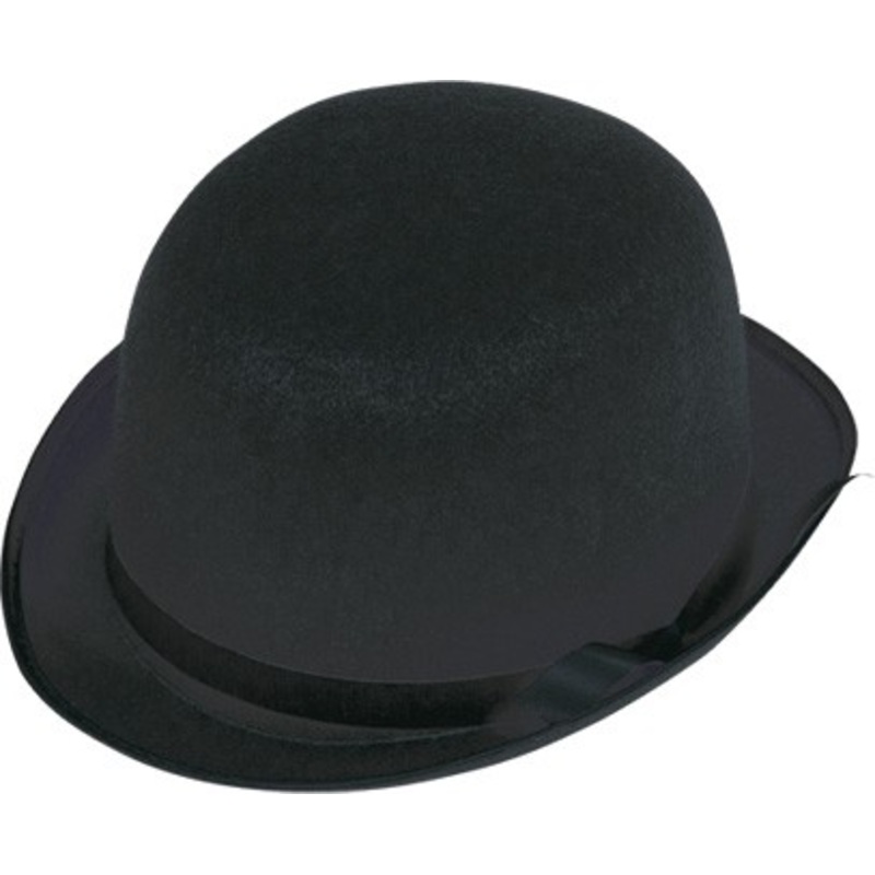 Classic black melon hat