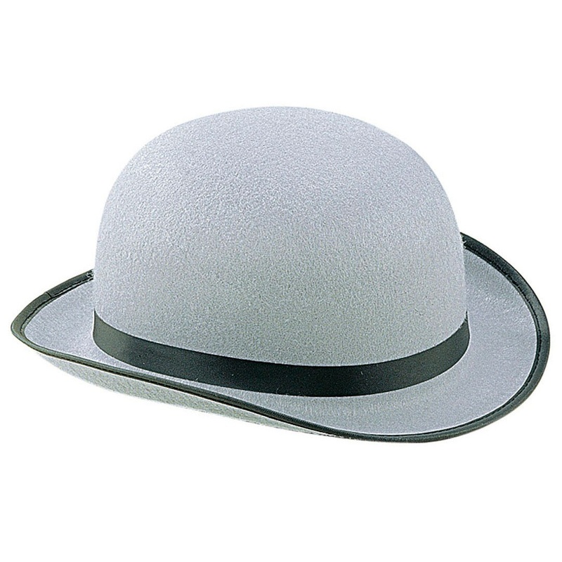Classic melon felt hat gray