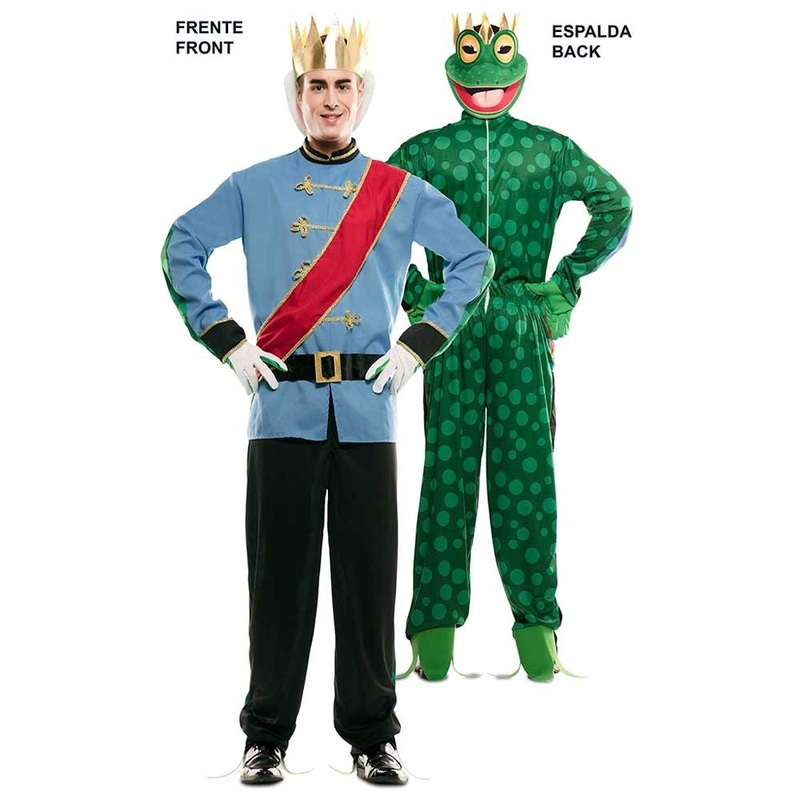 2 in 1 frog prince reversible costume M-L
