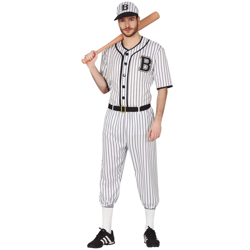 Baseball player Brody men's costume M