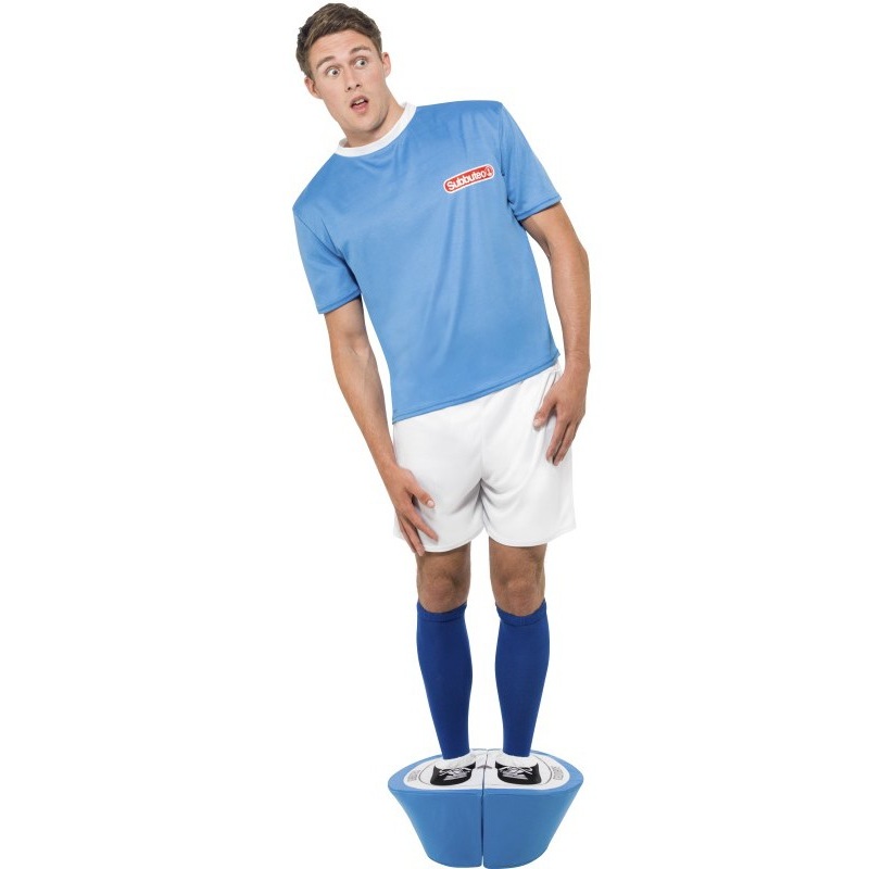 Blue kicker figure men's costume M