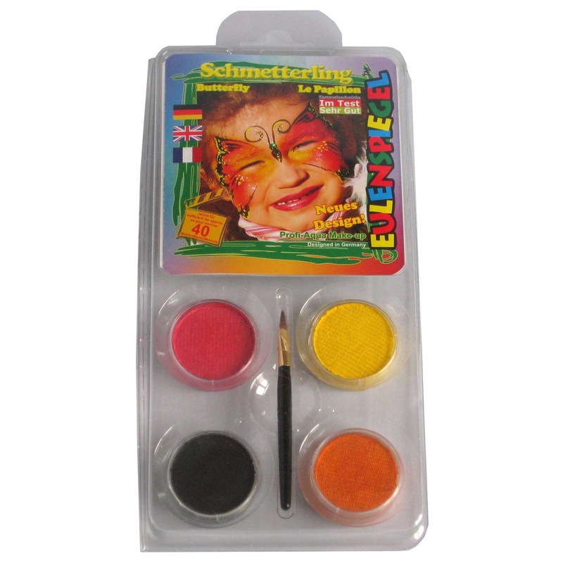 Children's butterfly make-up set