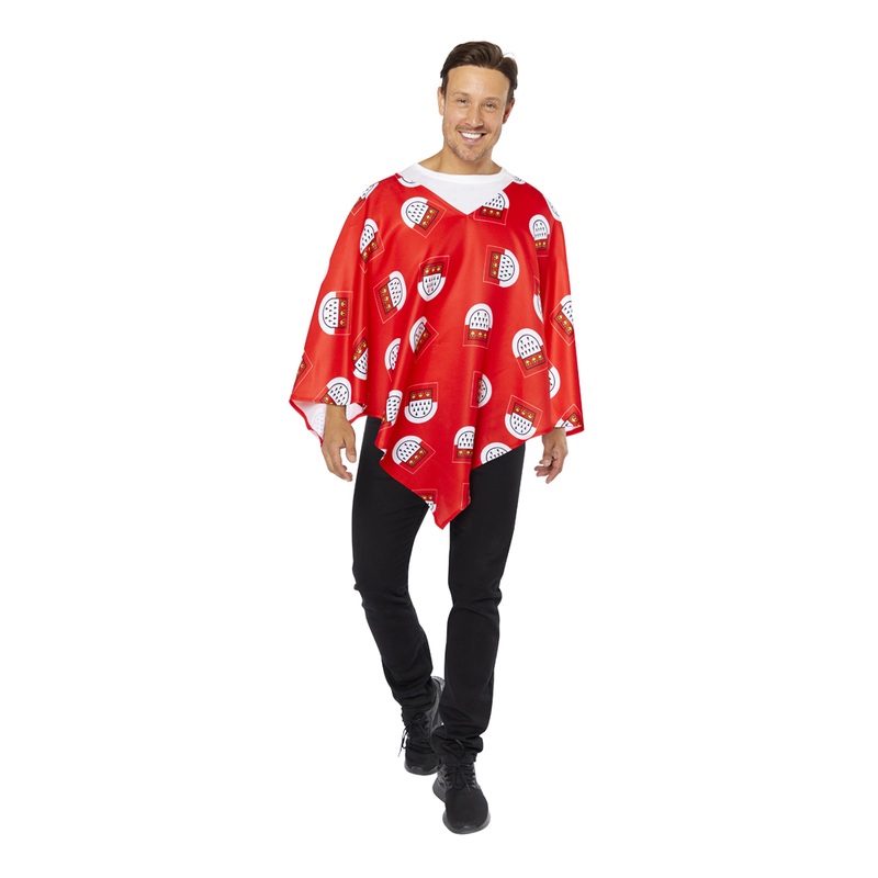 Cologne poncho costume for women and men