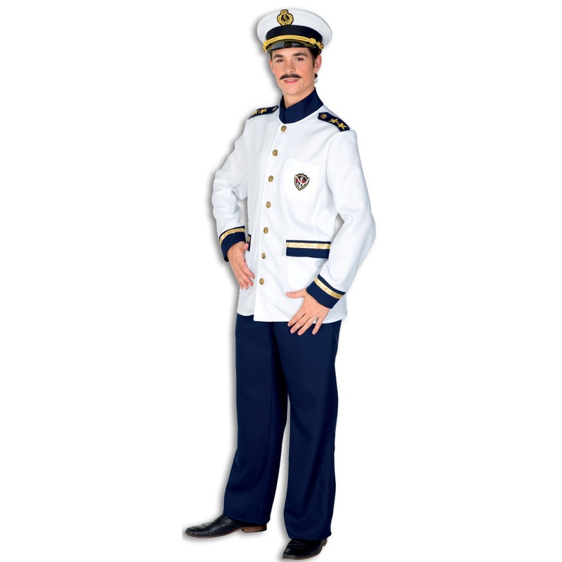 Cruise captain costume deluxe 46