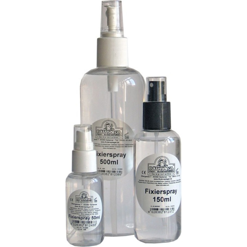Eulenspiegel fixing spray for professional aqua make-up