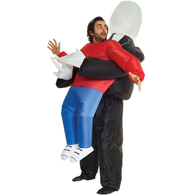 Inflatable slender clinging costume