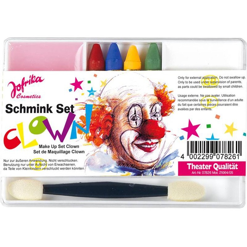Jimbo Clown Make Up Set