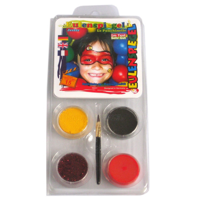Joker make-up set Eulenspiegel