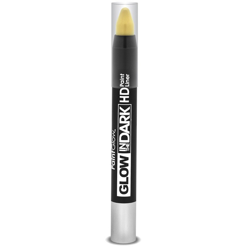 Make-up stick transparent - glows in the dark