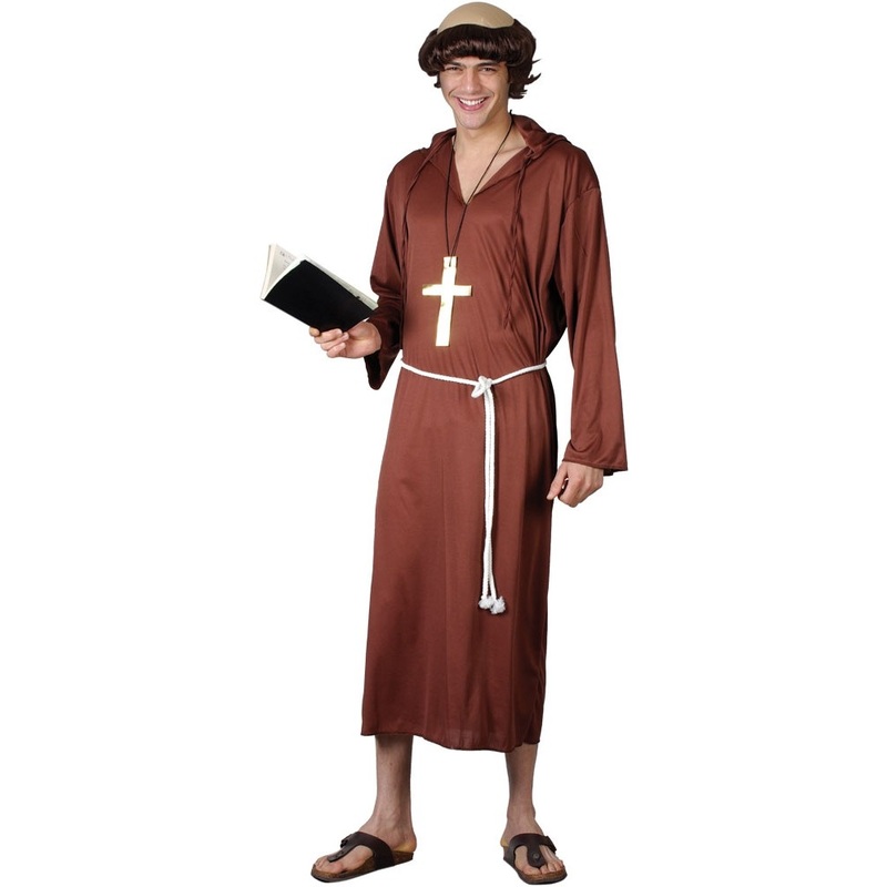 Markus monk's robe with belt and chain M