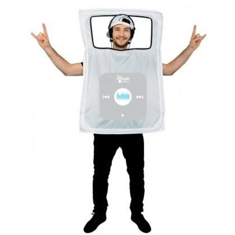 MP3 player pop-up costume