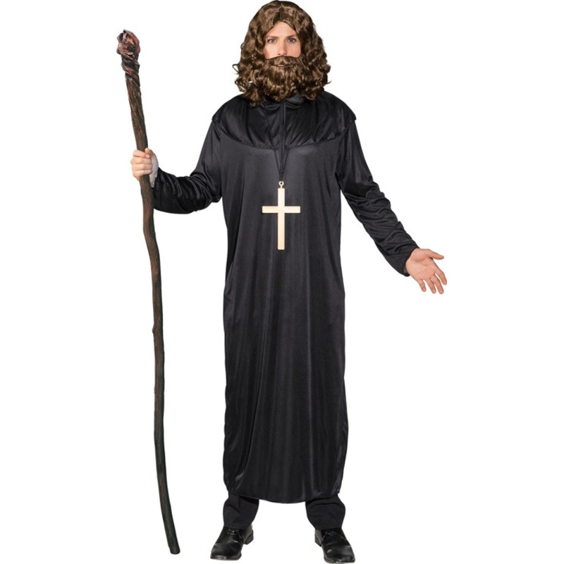 Pastor Peter priest costume in black 50-52