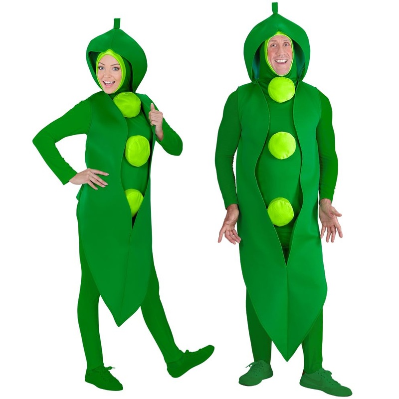 Pea pods veggie ladies costume S
