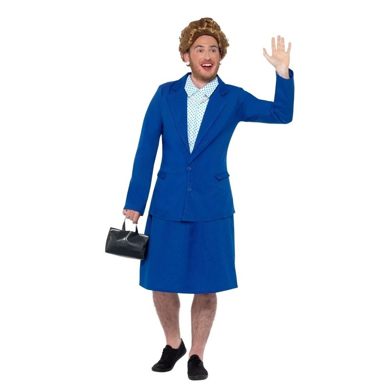 Prime Minister Iron Lady costume for a man M