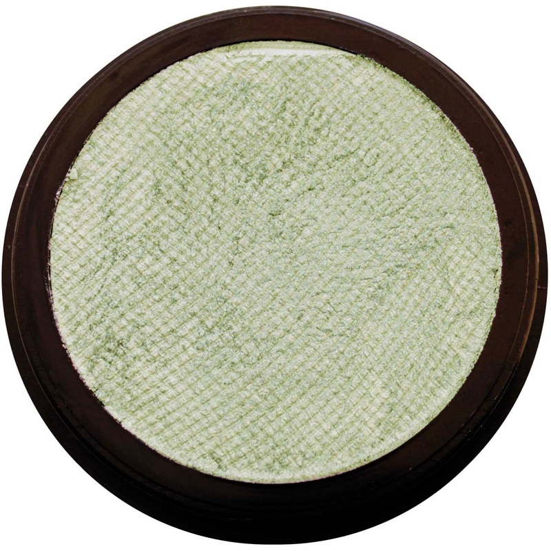 Professional aqua pearlescent make-up