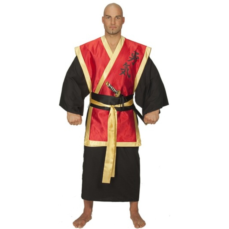 Samurai warrior Juro men's costume S
