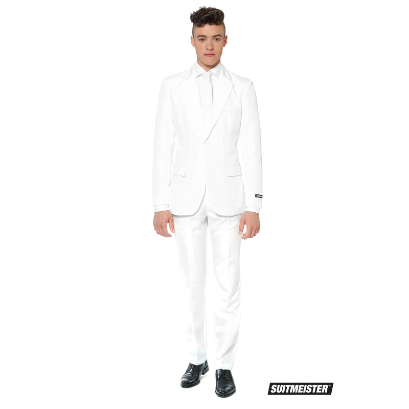 Suitmeister party suit Solid White S