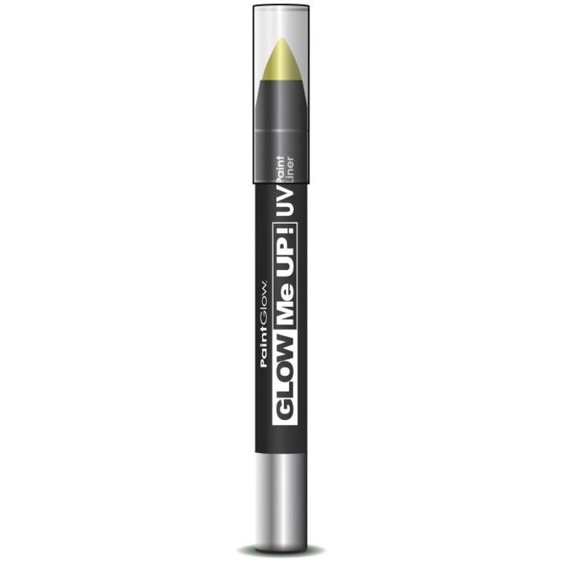 Yellow UV neon make-up stick