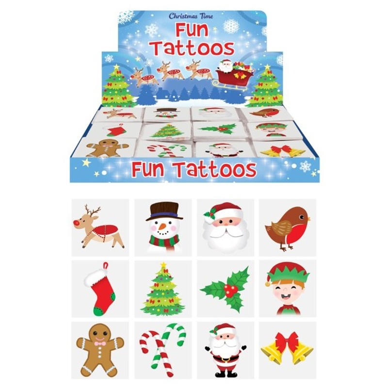 1 sheet of winter joy tattoos
