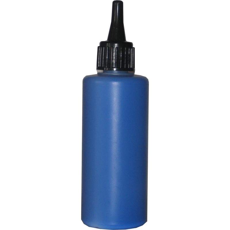 Blue airbrush star color