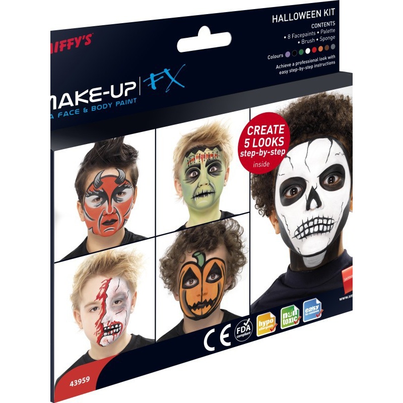 Face and Body Make-up Paint Set Premium Water Color
