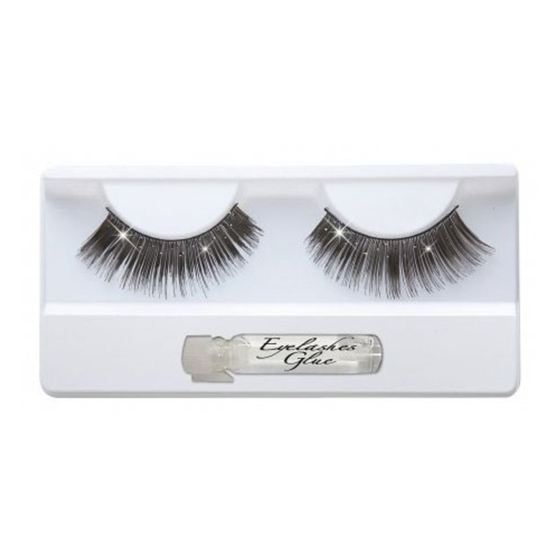 Glittering fake eyelashes Miriam