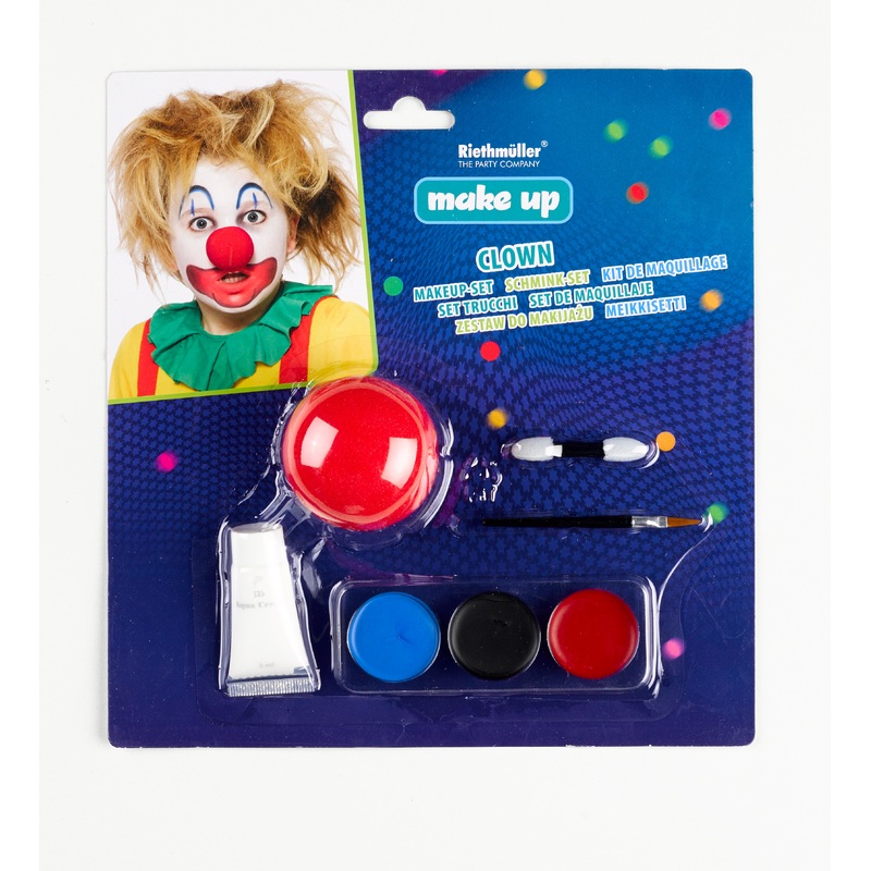 Halloween Funny Clown Make Up