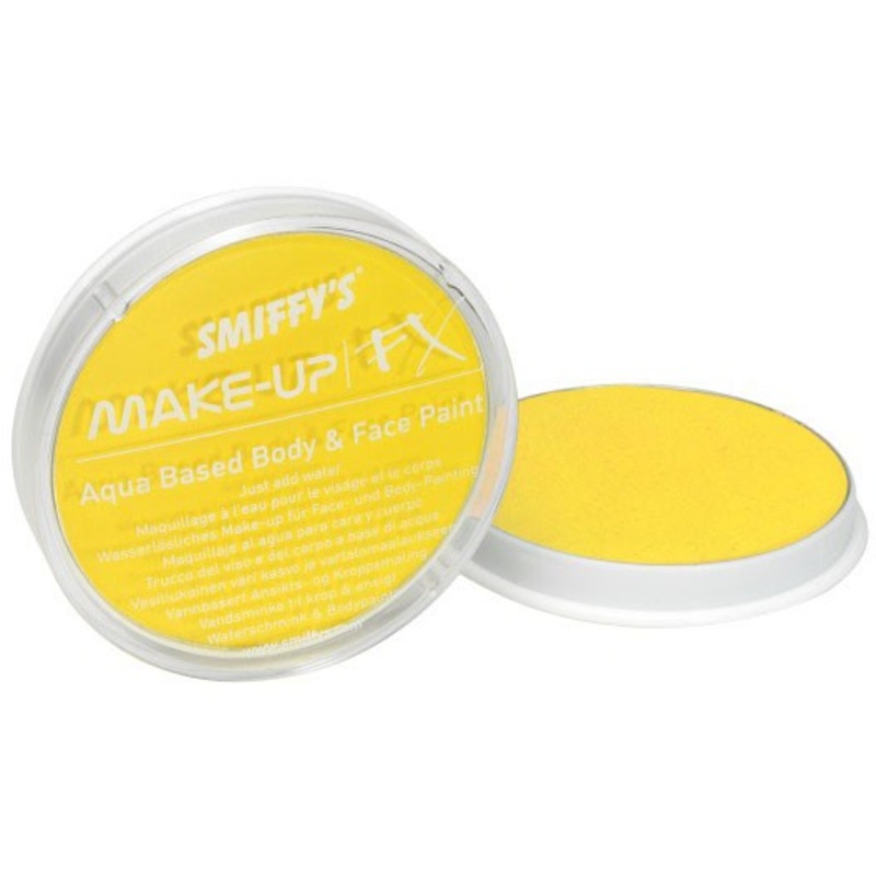 Makeup paint face body yellow makeup
