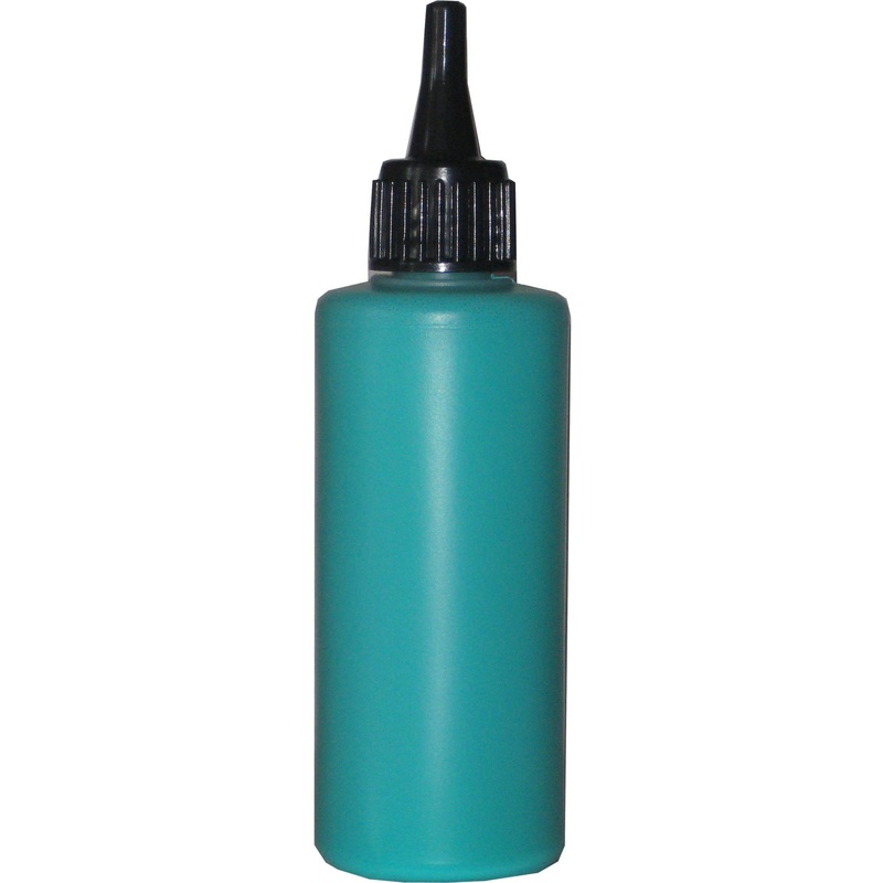 Pastel green airbrush paint