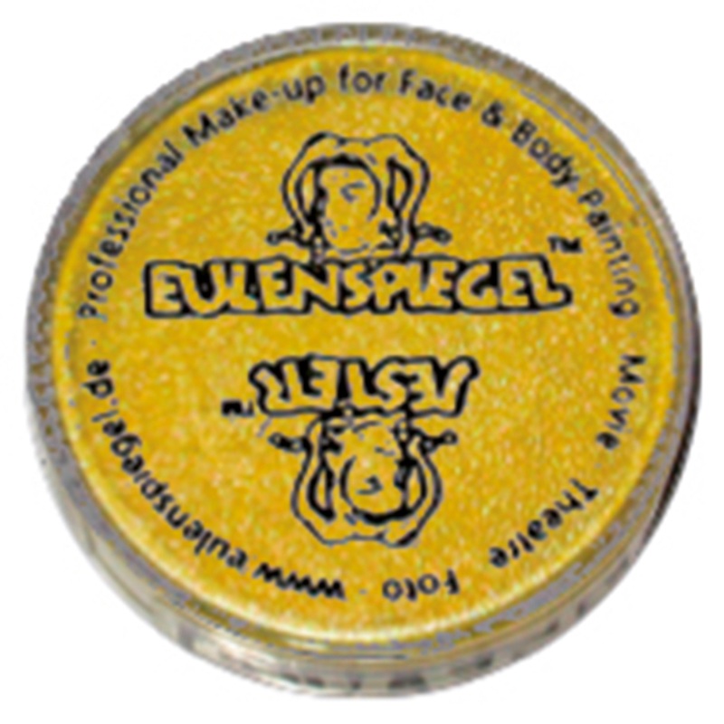 Sun yellow pearlescent powder