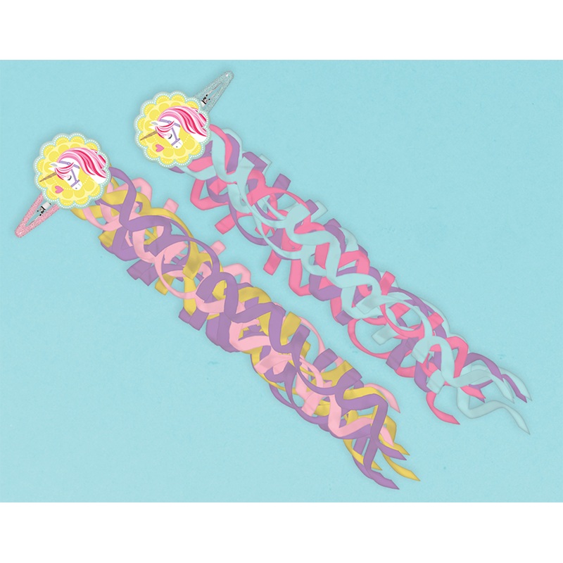 4 dreamy unicorn hair clips