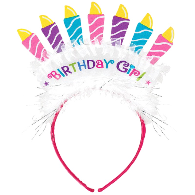 Birthday girl headband