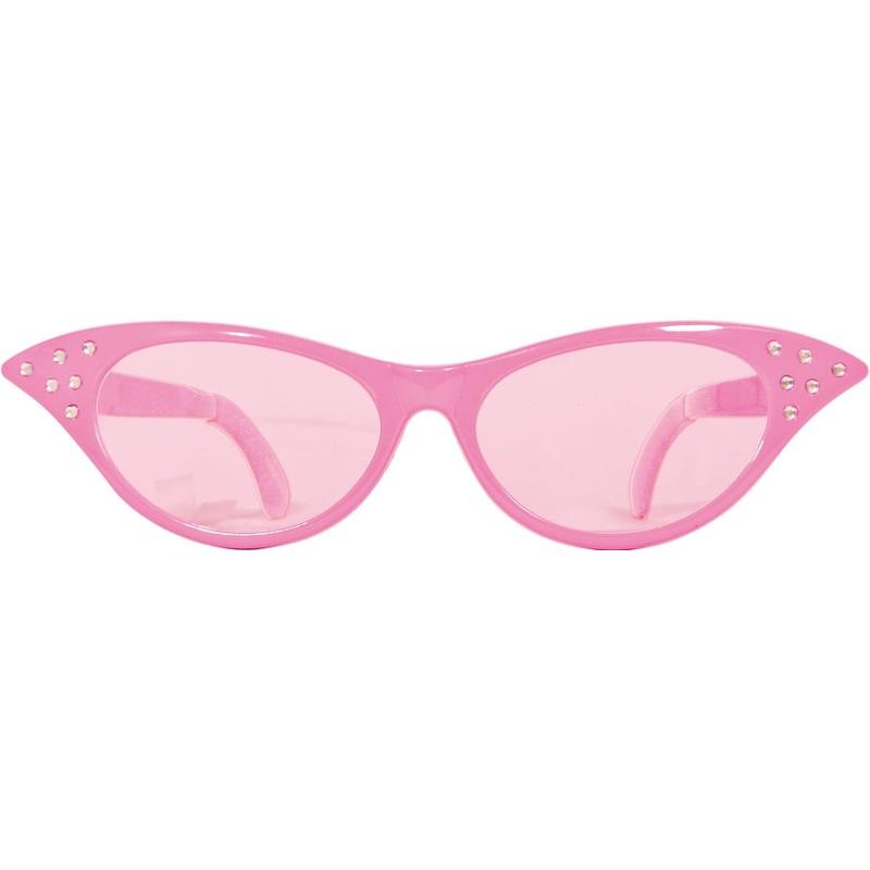 Catwoman pink glasses