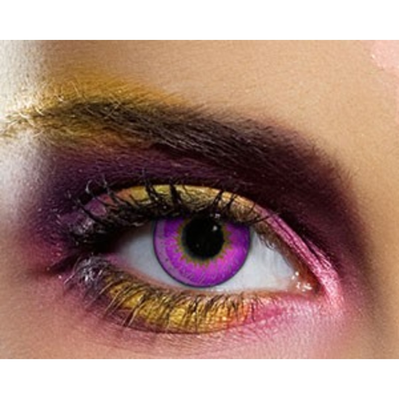 Contact Lenses Mysterious Purple 3-Colored