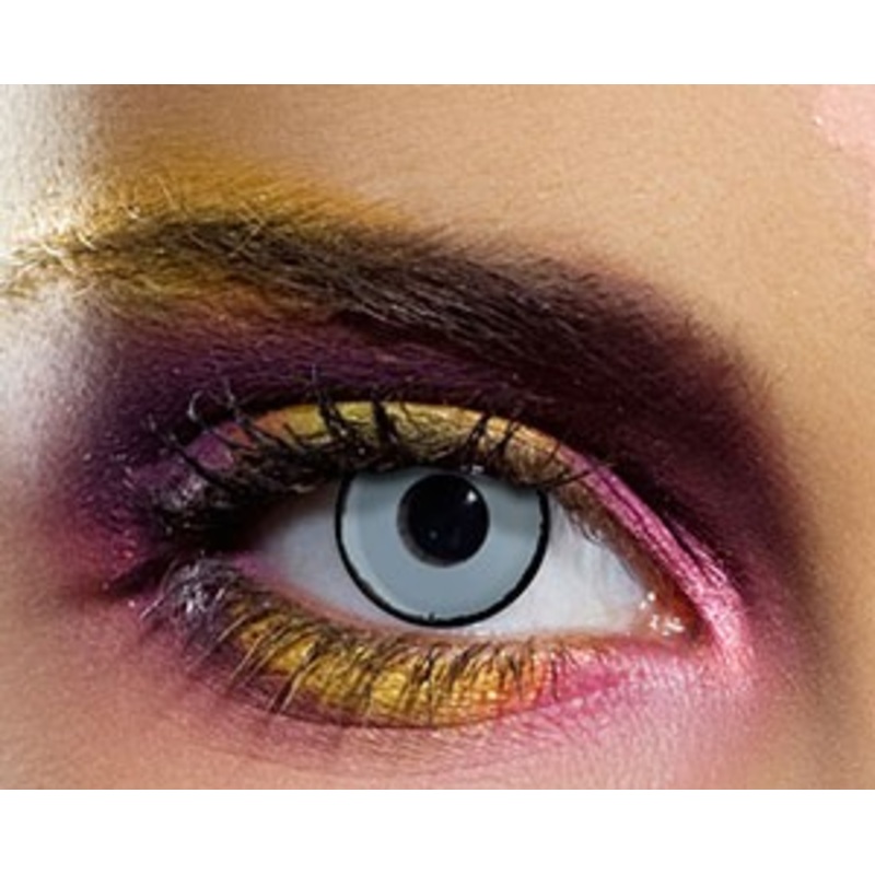 Contact lenses zombie gothic gray