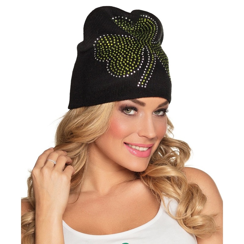 Cute shamrock beanie hat