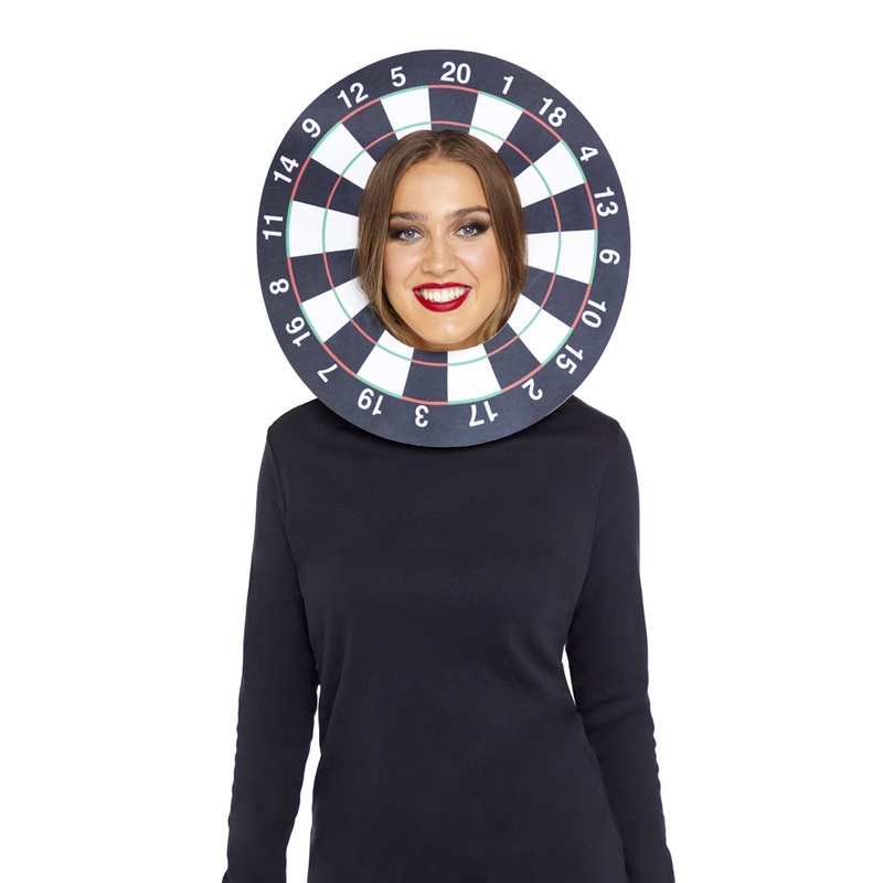 Dartboard hood for adults