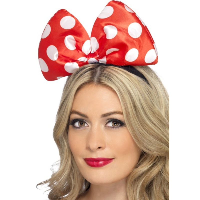 Dotted giant bow red