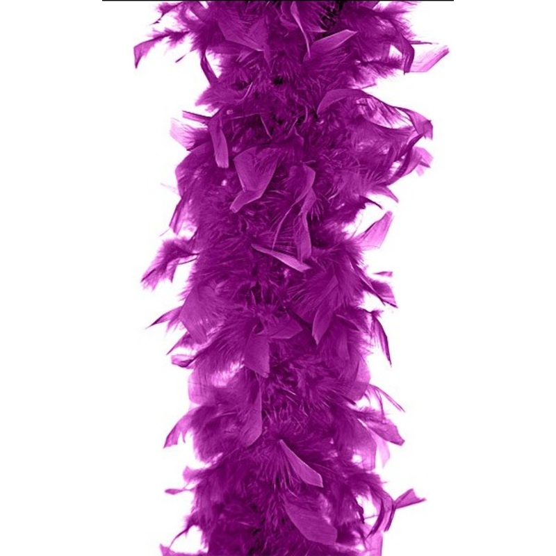 Feather boa Tiffy purple 180cm