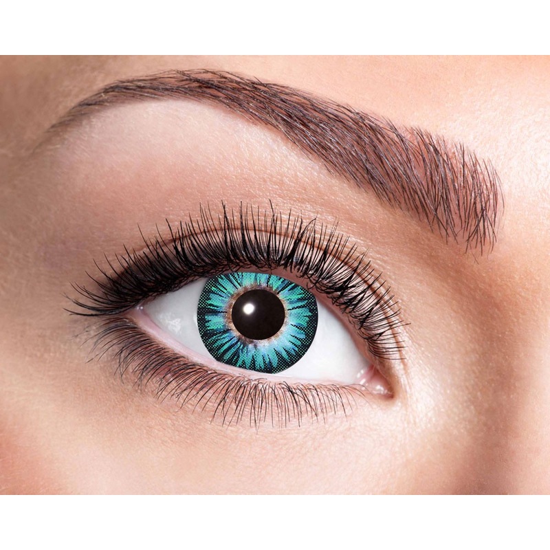 Flower Impact contact lens