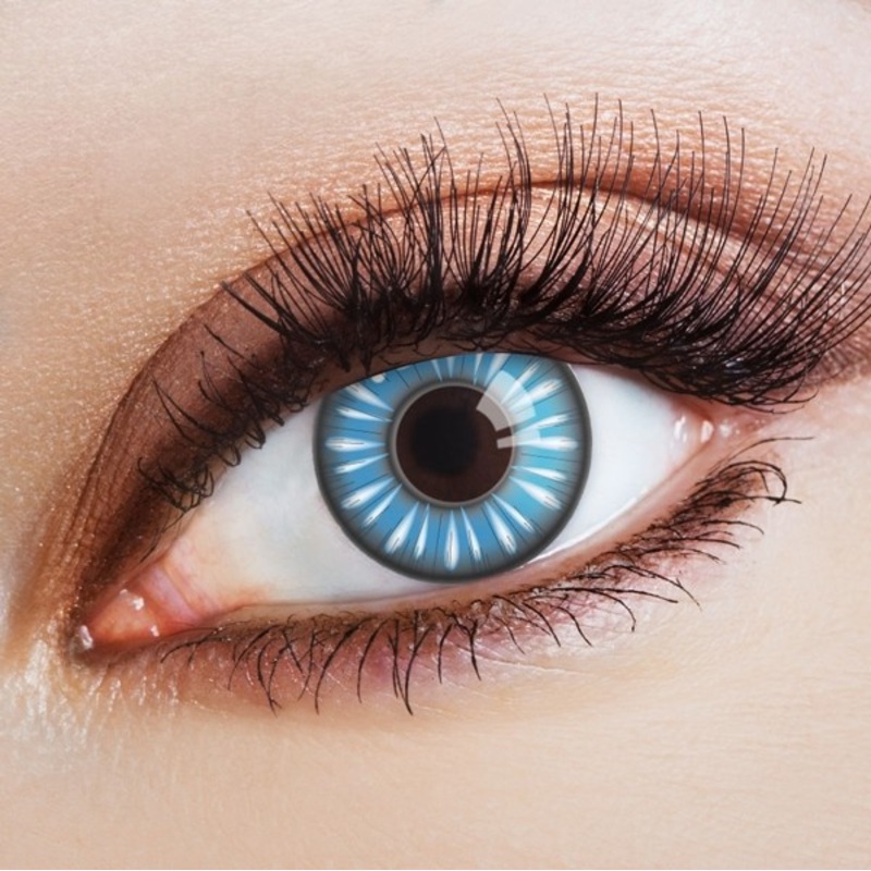 Galaxy Blue Annual Contact Lenses