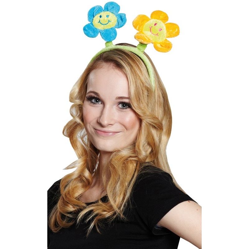 Happy floral headband
