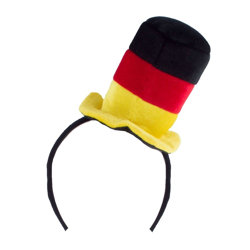 Headband with a small Germany hat