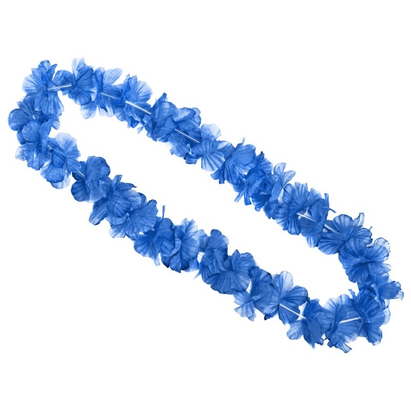 Honululu Blue Hawaiian necklace 1m
