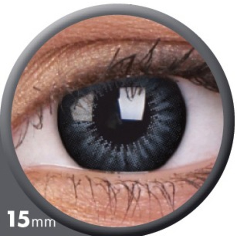 Midnight blue blue gray contact lenses