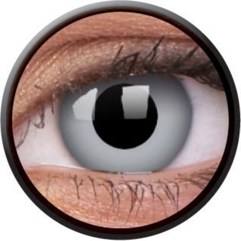 Monster contact lens light gray
