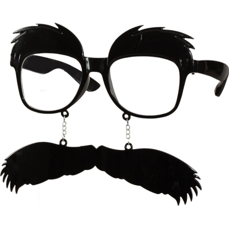 Mr Mustache glasses