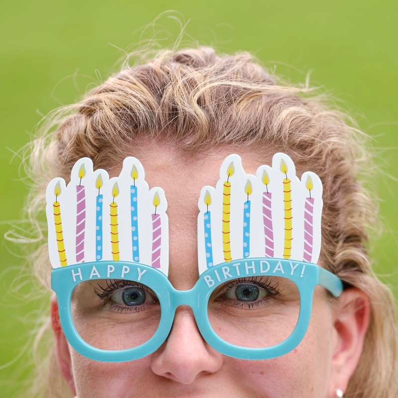 XX Eco Birthday Cake Fun Glasses