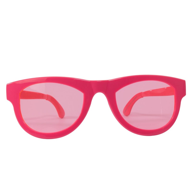 XXL grandma glasses magenta